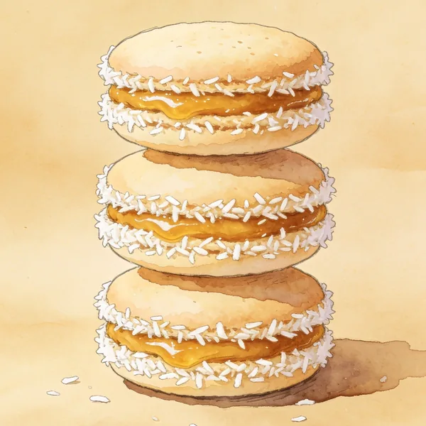 Ilustración: Alfajores