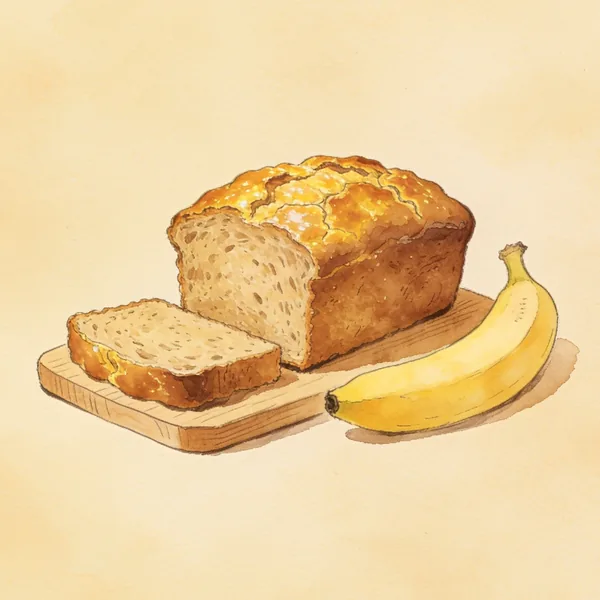 Ilustración: Banana Bread