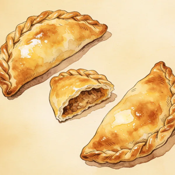 Ilustración: Empanadas Chilenas
