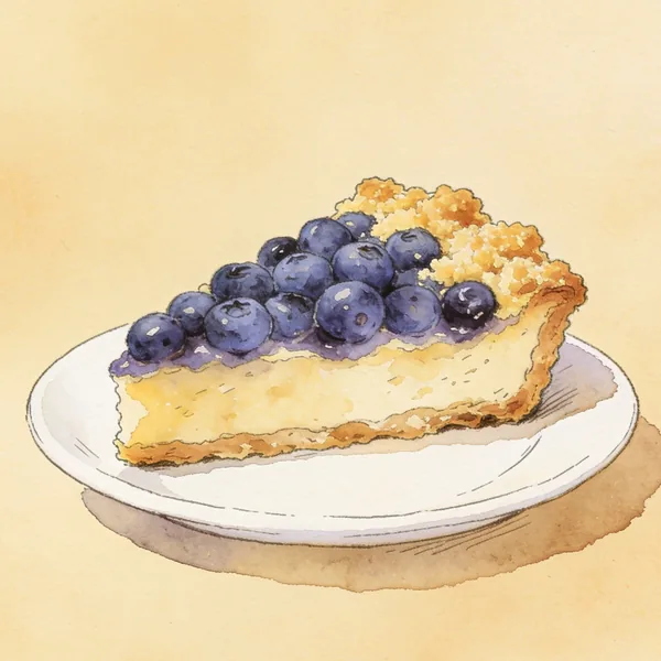 Ilustración: Kuchen Arándanos