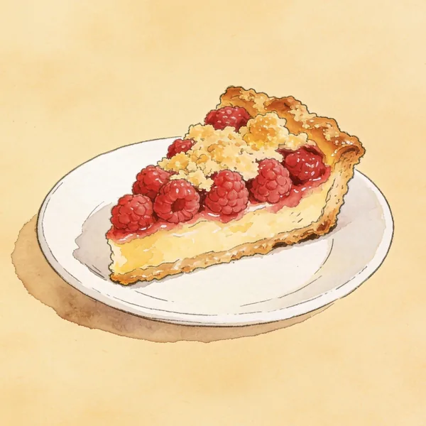Ilustración: Kuchen Frambuesa